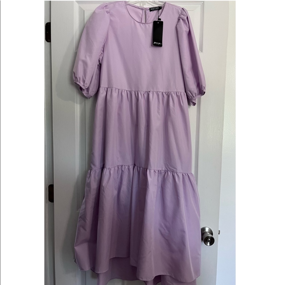 NWT Nasty Gal Puff Sleeve Dress